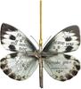 Enchanting Acrylic Vintage Butterfly Car Pendant Decorative Piece For Festive Occasions