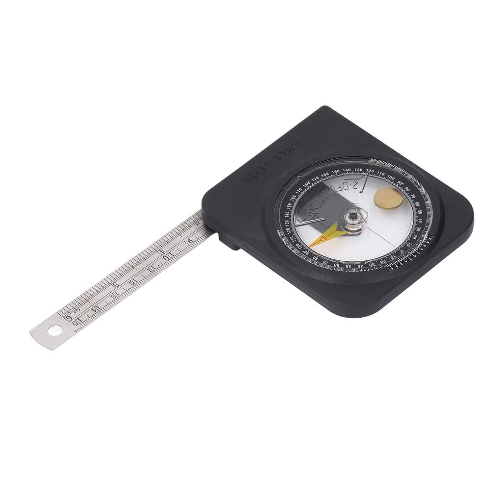 Magnetic Angle Finder Multi Functional Angle Measuring Tool with Removable Stainless Steel Ruler