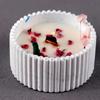 Nouveau Moule en Silicone Rond Motif Rayé Boîtes de Rangement Multifonctionnelles Moule Vases DIY Moule Fabrication de Bougies
