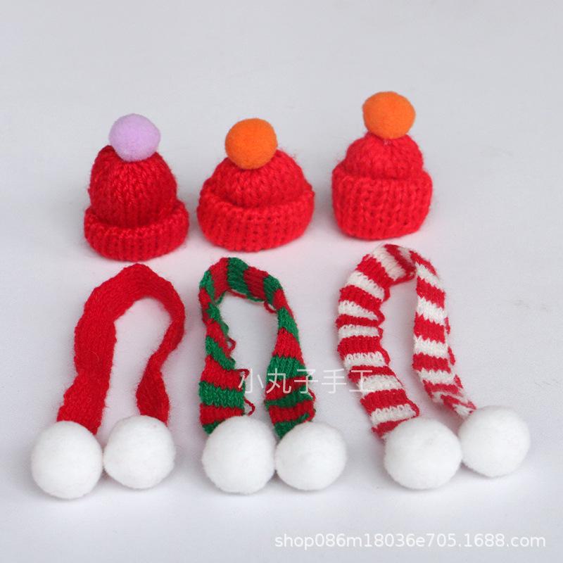 Handmade DIY Plush Twist Stick Accessories: Black Eyes & Nose for Puppy Dolls