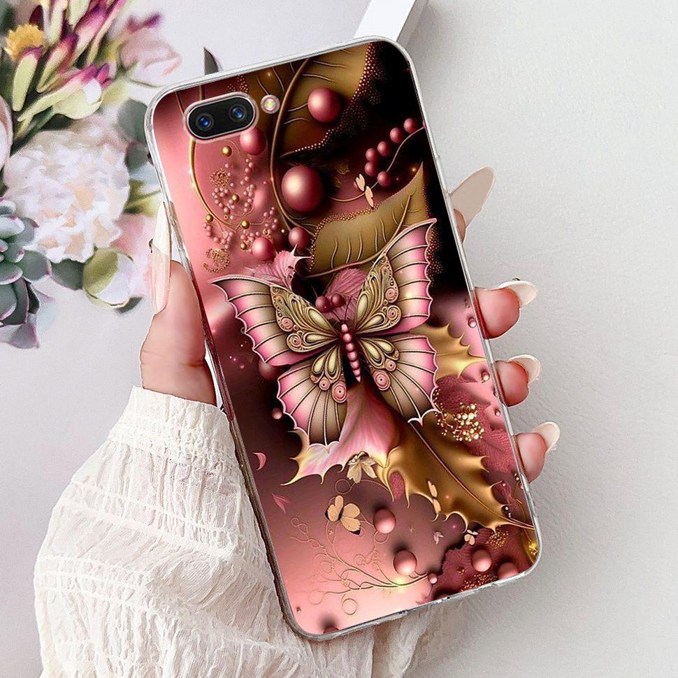 For OPPO A3S Case CPH1803 Soft Slim Fundas Cute Cartoon Cover For Oppo A5 AX5 CPH1809 OppoA3s Phone Cases Oppo A3 s A 3s Coque