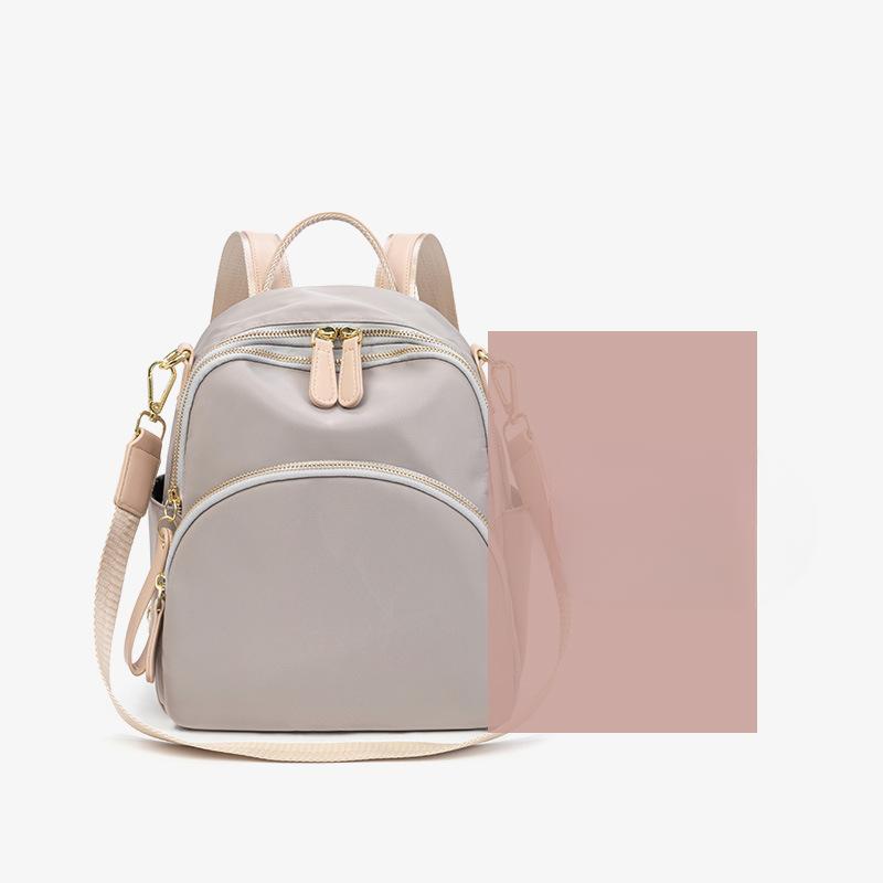 Backpack Women's Street Backpack Oxford Cloth Women's Bag Waterproof with Instagram Style