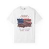 God Bless America Flag Tee | The Land of Free EST. 1776 T-Shirt