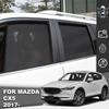 For Mazda CX-5 KF 2017-2023 2024 CX5 Magnetic Car Sunshade Visor Front Rear Windshield Curtain Side Baby Window Sun Shade ShieldWindshield Sunshades