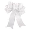 Christmas Stunning 20cm Bow Decorative Ornaments In Elegant Colors Perfect For Festive Cheer