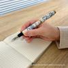 Wachifield Dayan the Cat Fountain Pen with Cartridge and Ink Fine Nib eHONTOMO Nippon Shuppan Hanbai IP909898 (Ivory) Converter. Color Blue-Black.