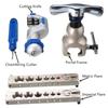 New Pipe Expander Refrigeration Eccentric Cone Ratchet Flaring Flare Tool Kit