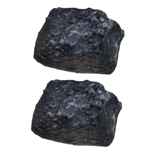 

2 шт., скрытая коробка для ключей, открытый камень в форме ключа, ящик для хранения ключей безопасности для украшения дома и сада серый