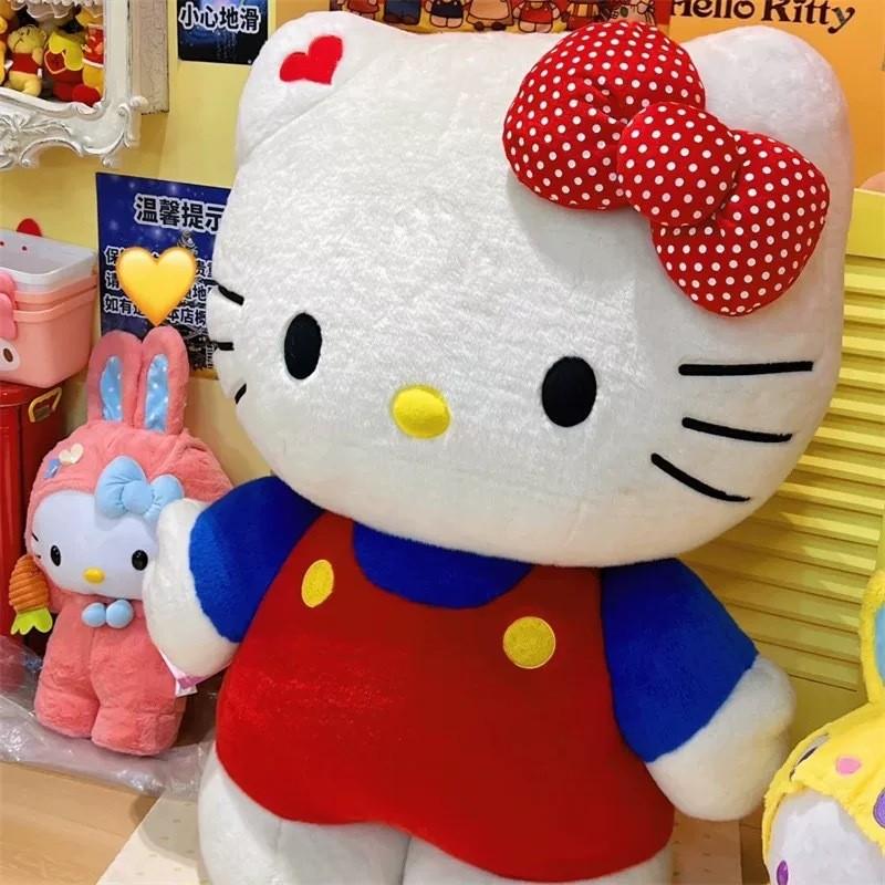 Hello Kitty Cat Plush Pillow Soft Toy Gift For Girls Bed Companion