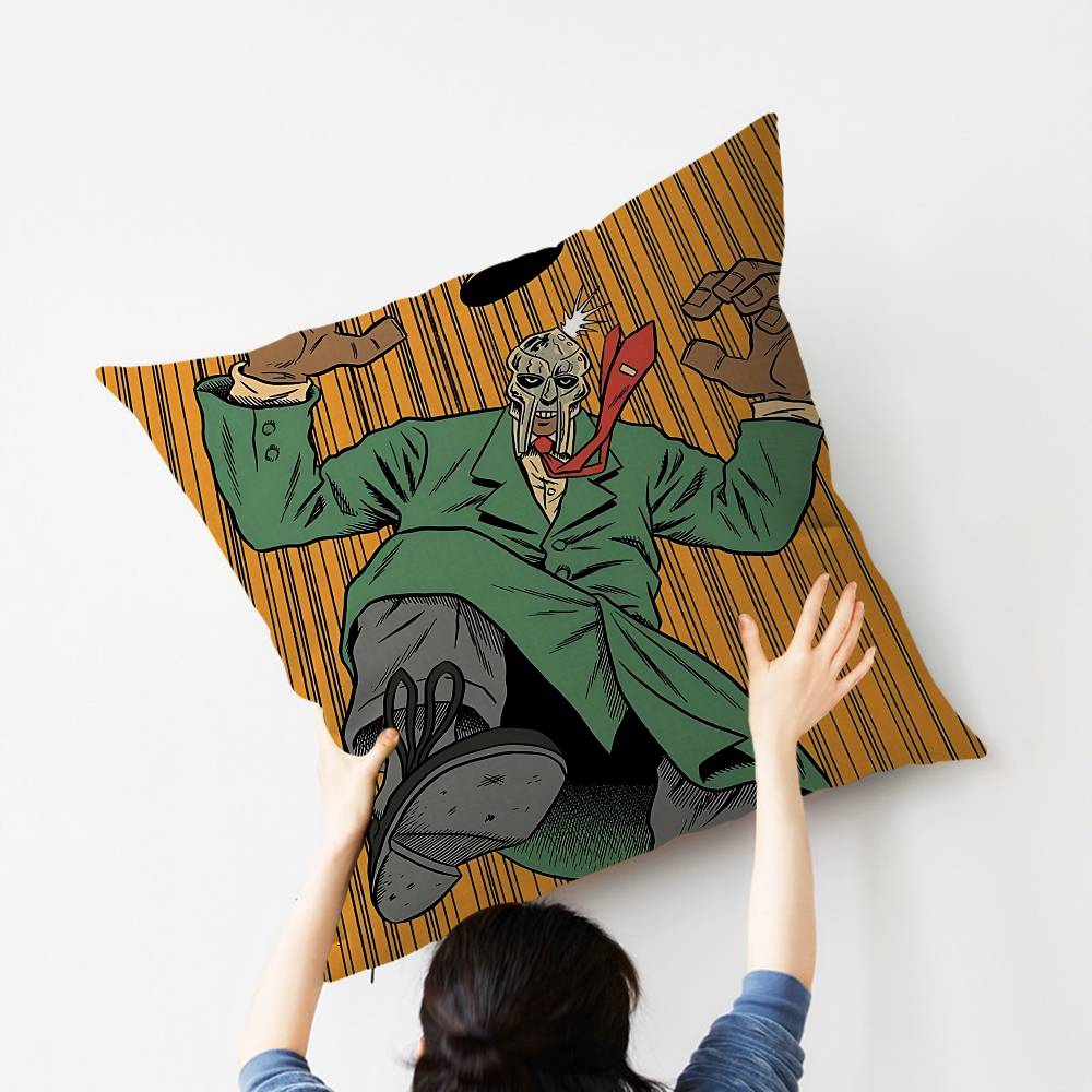 M-MF DOOM Personalized picture text home decorative pillows Household Gifts 45x45cm