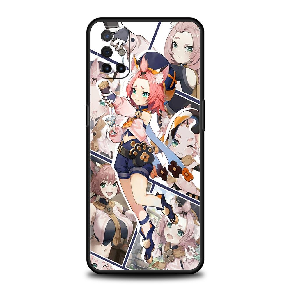 Phone Case For OnePlus 12 11 10 9 Pro 9T 12R 10R 9R 9RT 10T 8T 8 7 6T 7T Nord 2T CE 2 5G N10 Cover Genshin Impact Alhaitham