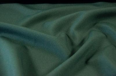 Bottle Green Polyester Stretch Fabric