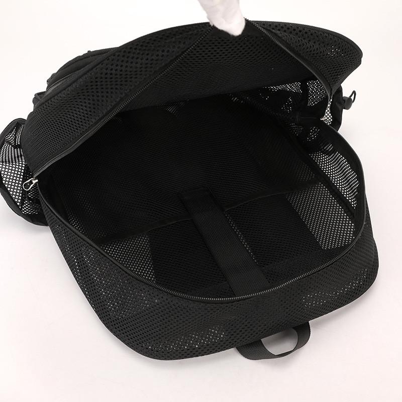 Mesh Hollow Out Casual Backpack With Multiple Pockets For Travel And School Use