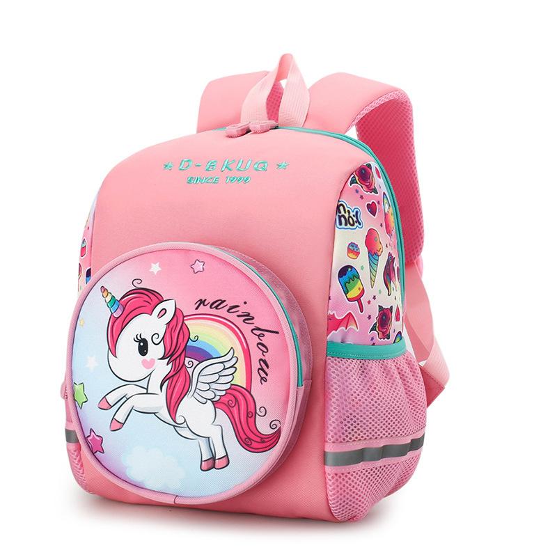 Kindergarten schoolbag boy cartoon cute dinosaur student baby small middle school age girl children backpack