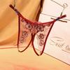 Light Ripe Women's Fancy Adjustable Belt Women's Large Size Panties Sexy Open Crotch Bed Hot Flirting Temptation Thong