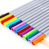 60 Farben, Faserspitze, 0,4 mm, farbiger Fineliner-Stift, feine Spitze, Skizzen- und Zeichnungsmarker, perfekt für Malbücher für Erwachsene