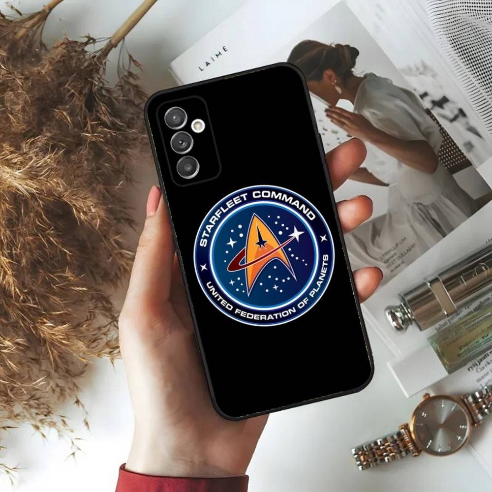

Чехол для телефона S-Star Trek Ships Logo для Samsung S24,23,22,30,21,10,9,Ultra,Plus,Lite,FE,5G Черный Мягкий Чехол Samsung S24