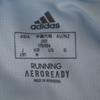 Adidas ungetragen Lauf Kurzarm Bekleidung OT hellblau Etikettiert Damen Gebraucht