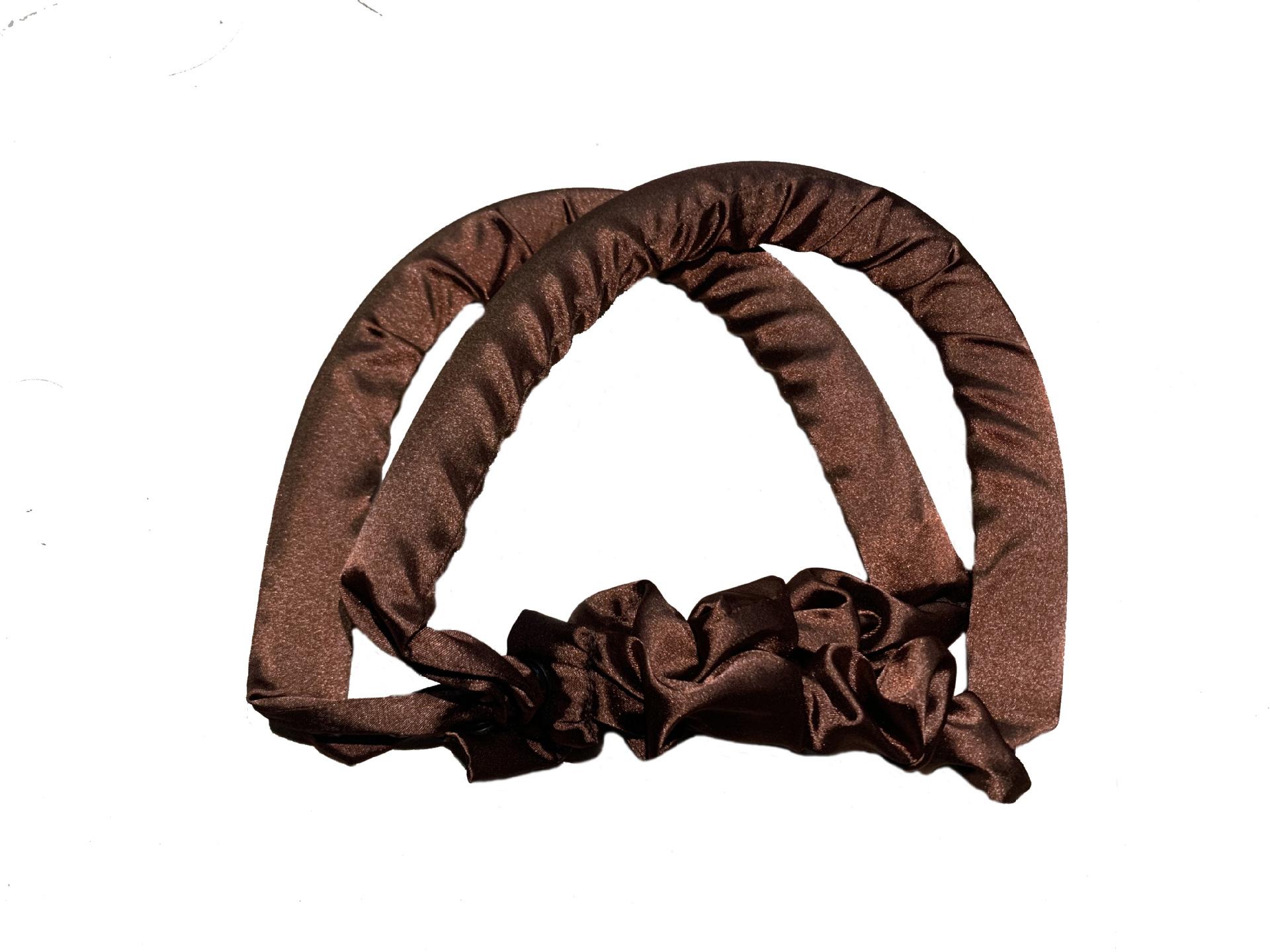 

Без нагрева щипцы для завивки волос EVA резиновые щипцы для завивки волос с большой волной кнопка парикмахер, ленивый сон щипцы для завивки волос артефакт коричневый