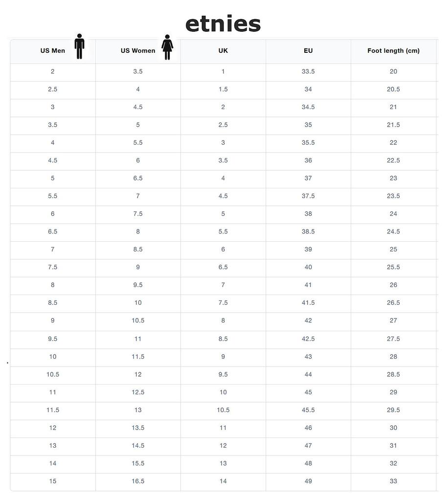 Etnies Serin Michelin - Erkek Spor Ayakkabıları Skate Kaykaycı Ayakkabıları Siyah 4101000590-001 ORİJİNAL