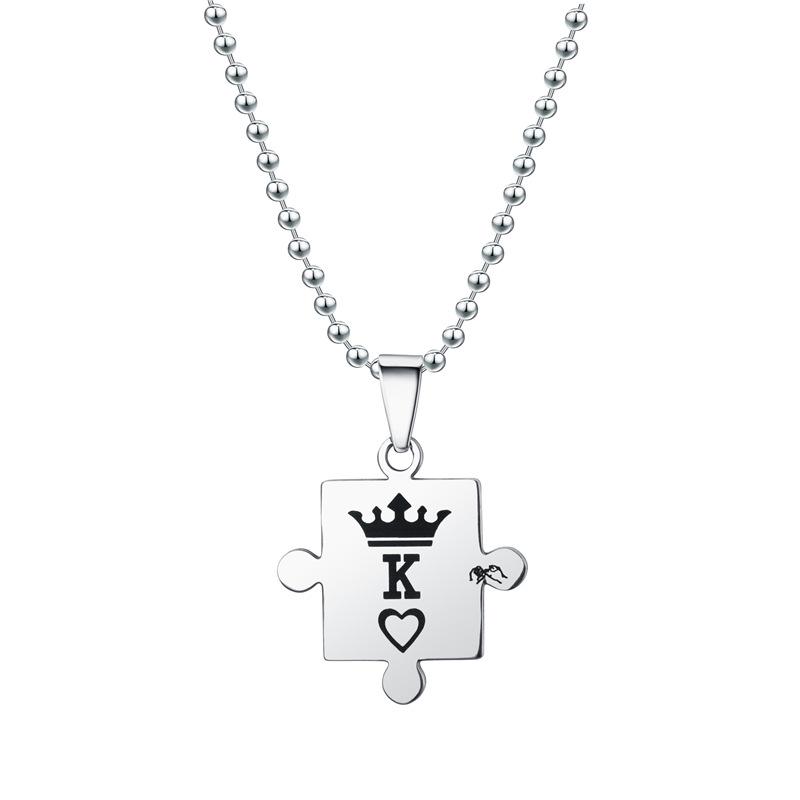 European-American Fashion Stainless Steel Collarbone Chain Necklace