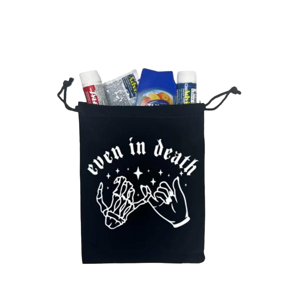 

5/10/20Pcs Even in Death Favor Bags Halloween Bridal Party Gifts Wedding Bridal Shower Witchy Bachelorette Party Welcome Gift 5pcs 13x18cm
