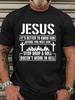 Men's Jesus It's Better To Know Him Funny Christian Graphic T-Shirt Tee