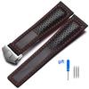 Genuine Leather Watch Band For Tag Heuer Carrera diving Monaco F1 Series Breathable Watch straps 22mm Men's Watch chain