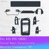 For KIA EV5 2025 Full Set Interior Film Navigation Screen Sticker Gear Panel Control TPU Transparent Protection Film Accessorie