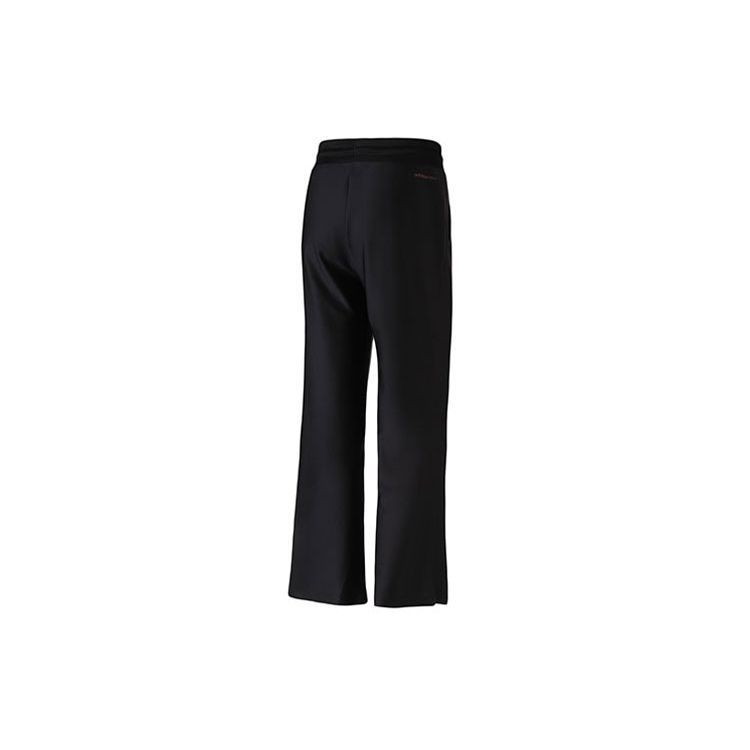 Adidas Neo Wide Leg Casual Sports Pants Women Bottoms Black DW8312