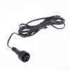 1/3/5Pcs Waterproof Extension Cable For Solar Panel 2Pin Led Connector Male 2 Meters Black 2Pin Plug Connector Wire