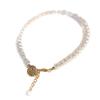 Exquisite Women's Pearl Bracelet with Fu Character Pendant - Elegant Chinese-Inspired Design, Light Luxury Gift for Best Friends