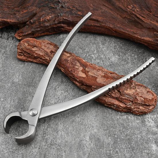 Bonsaiverktøy i rustfritt stål Konkav kutter Kvistkutter Avbiter Jin-tang Trekløyver Bonsaisaks Kraftig hagearbeid Beskjæringspleieverktøy