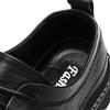 Men's Quality Leather Shoes British Business Lace Up Fashion Black Split Leather Shoes Men Moccasin