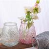Ledergriff Vintage Glasvase Bunte Heimdeko Blumengesteck für Boutique & Café Geschenk