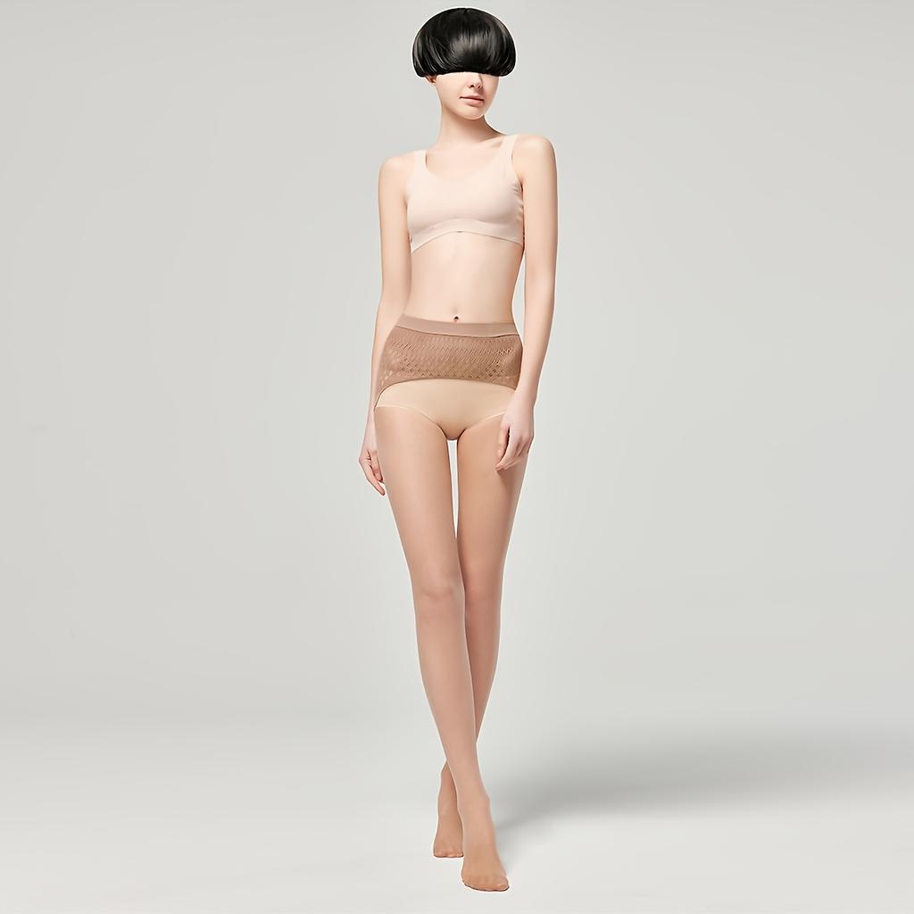 [2-Pack] 1D Ultra-Thin Sexy Stocking-Style Face Mask Stockings,Plus Size Women'S Stockings,Seamless Stockings,One-Size-Fits-All,