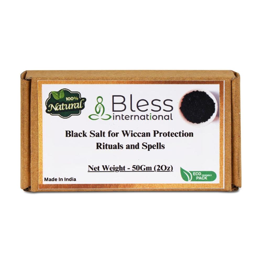 Bless International Черная соль для защитных ритуалов и заклинаний Викки 1 Ounce (Pack of 1)