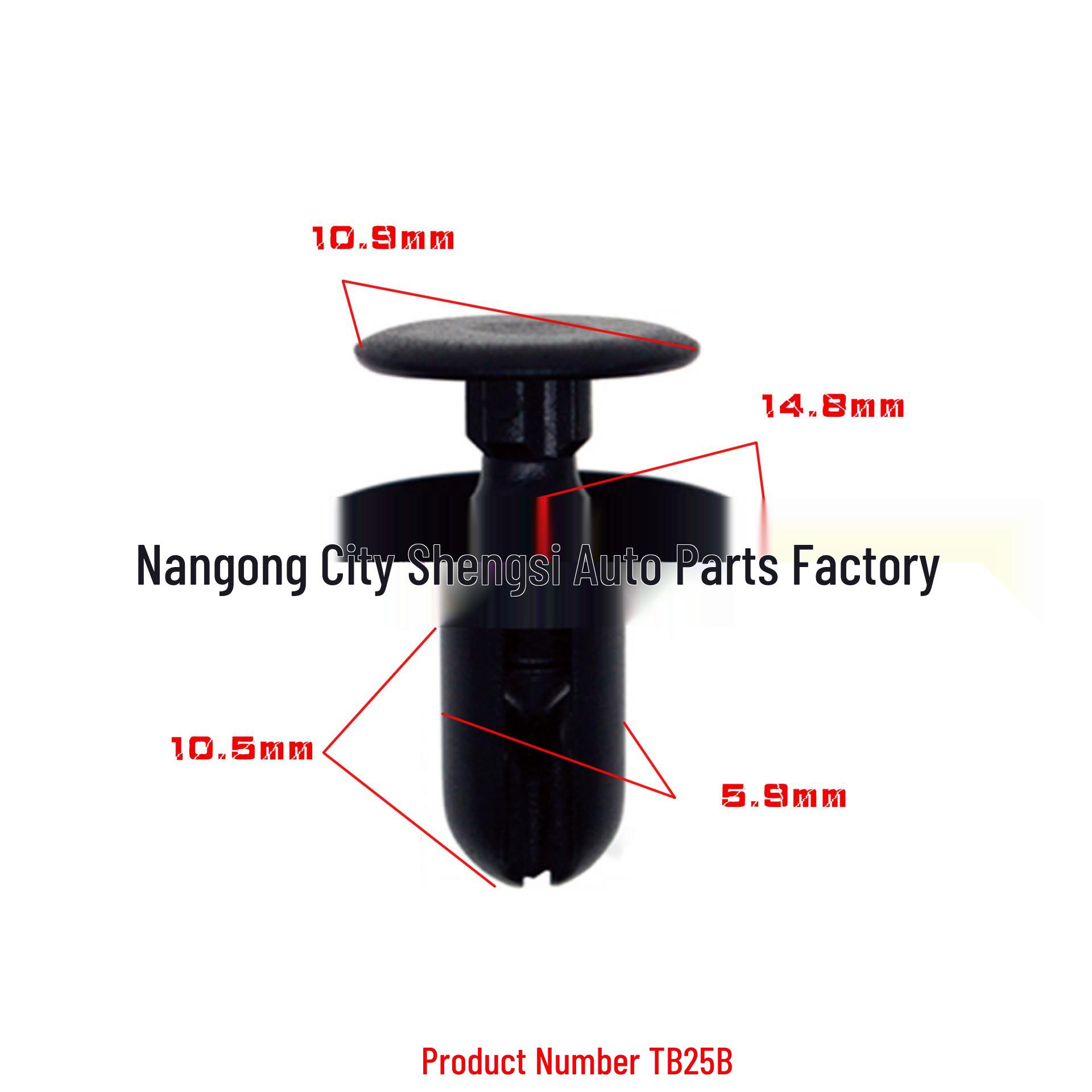 

5.9mm Grille Installation Clip for Car Bumper Fender Accessories 10000 Units