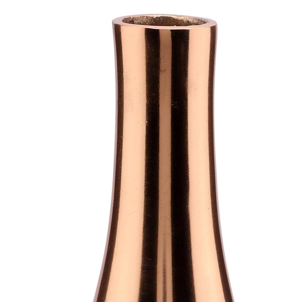 Brings Small and Big Champagne Bottle Design for Decoration for Flowers for Livingroom, Bedside,Corner, Indoor, Center Table (Rose Gold, Small)