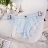 2024 European & American Low-Waist Slimming Plus Size Stretch Denim Shorts for Women