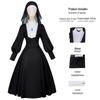 Adult Halloween & Easter Costume: Jesus, Virgin Mary, Nun, Priest Robe for Stage Performance