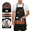 Avental de Barbeiro com Logo Personalizado: Ideal para Artistas, Lojas de Chá com Leite, Catering, Padarias e Floriculturas
