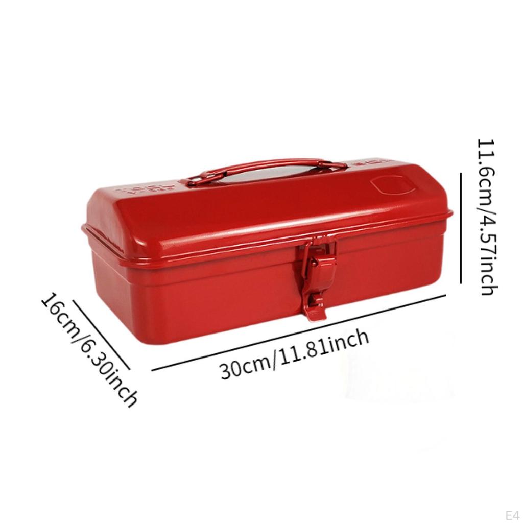 Heavy-Duty Portable Tool Chest with Secure Locking Mechanism