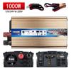 Smart Car Power Inverter 12V/24V to 220V, 500W/1000W/2000W, with USB Port