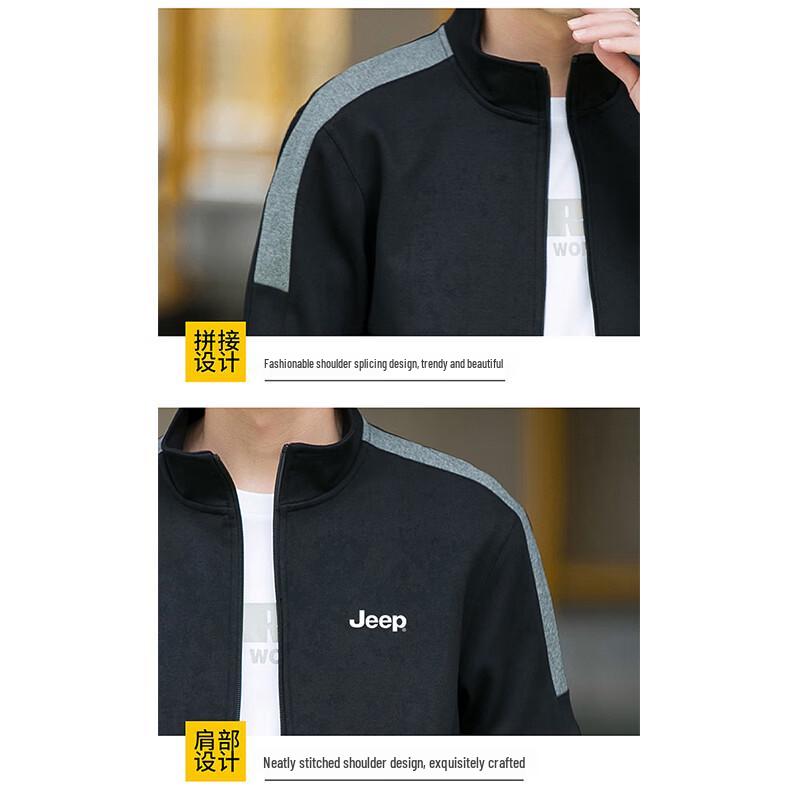 JEEP Men's Spring/Autumn Windproof Casual Jacket