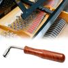 Pack Of 2 Professional Octagonal Piano Correction Wrench Tools For Piano And Guzheng Made Of Durable Stainless Steel And ABS
