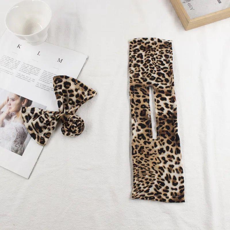 Lässige Schleife Haarspange Pferdeschwanz Bedrucktes Haar Stirnband für Frauen Einfarbig Einfach Twist Klemme Haarspangen Kopfschmuck