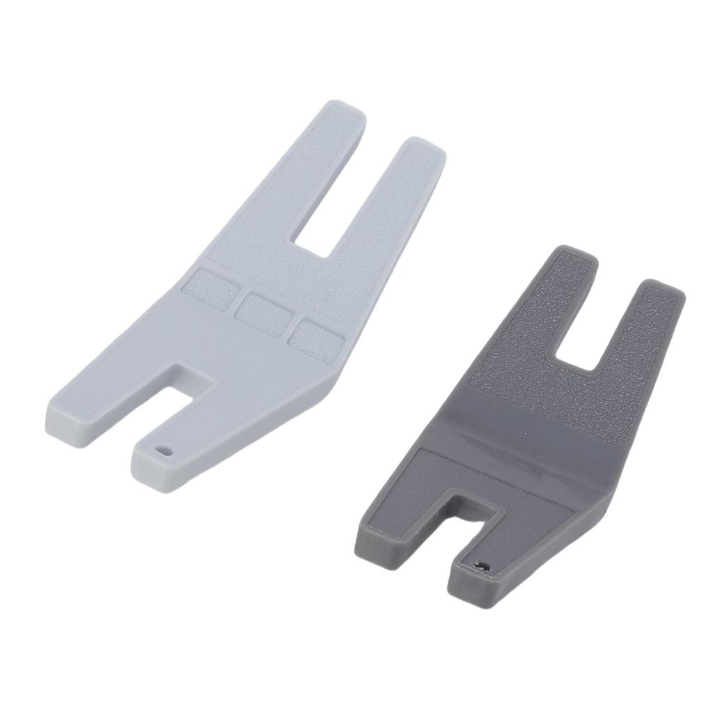 2 Pcs Bulky Seam Jumper Button Clearance Plate Hump Jumper Sewing Tool for Household Sewing Machine
