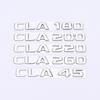 Compatible Mercedes-Benz CLA Class Badge Stickers: CLA35, CLA180, CLA220, CLA260, CLA45