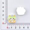 Cartoon Monkey Resin Accessories: DIY Hair Clip, Keychain, Phone Case, Crocs Pendant